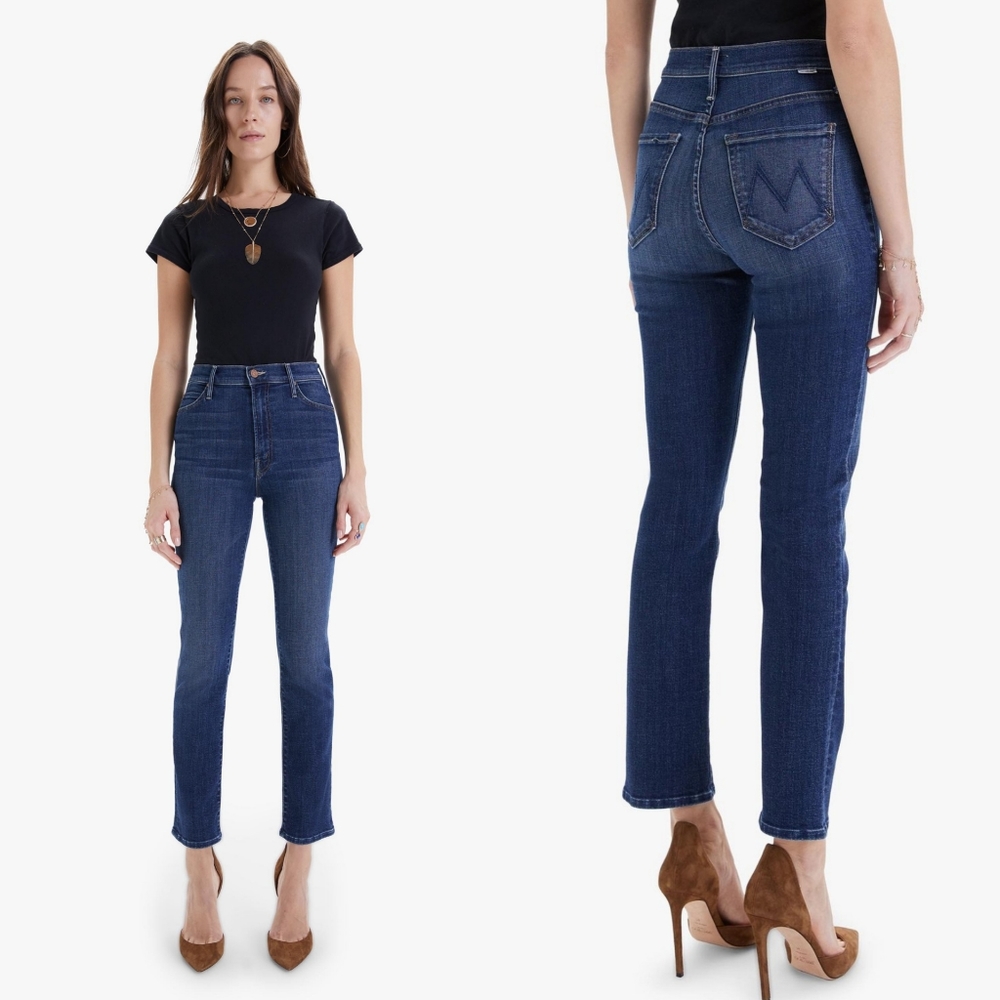 MOTHER Denim The Swooner Rascal Ankle in Hot Springs Wash Size 26